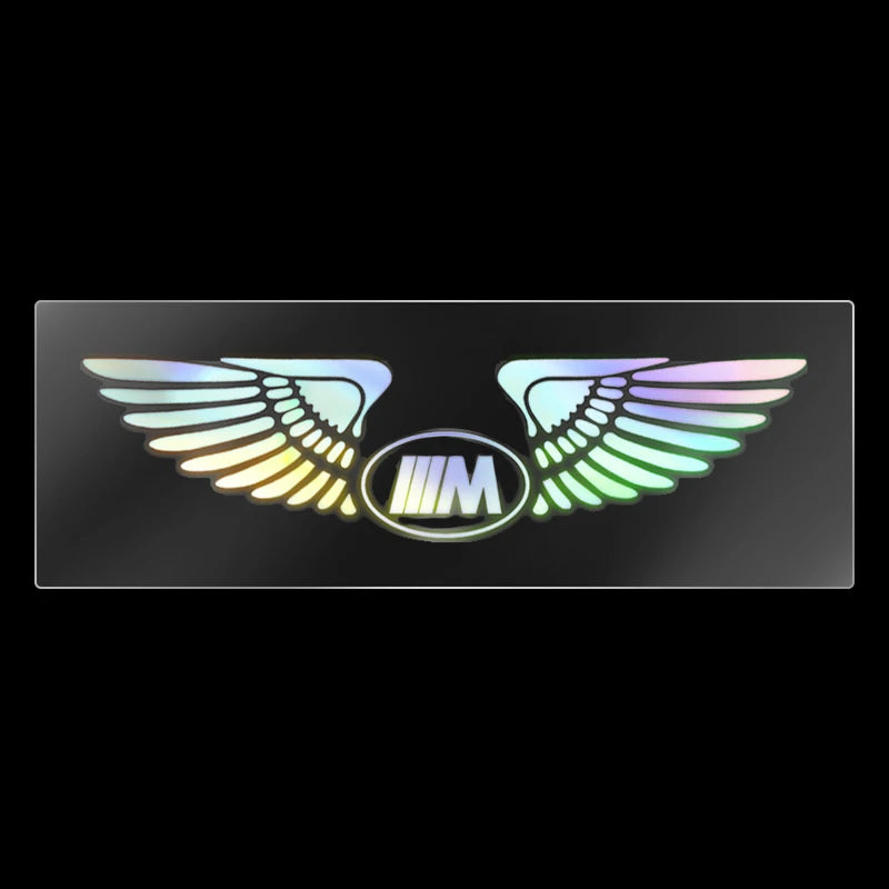 BMW und BMW M Reflektierender Autoaufkleber