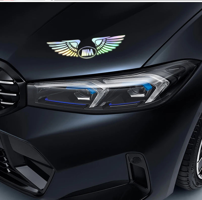 BMW und BMW M Reflektierender Autoaufkleber