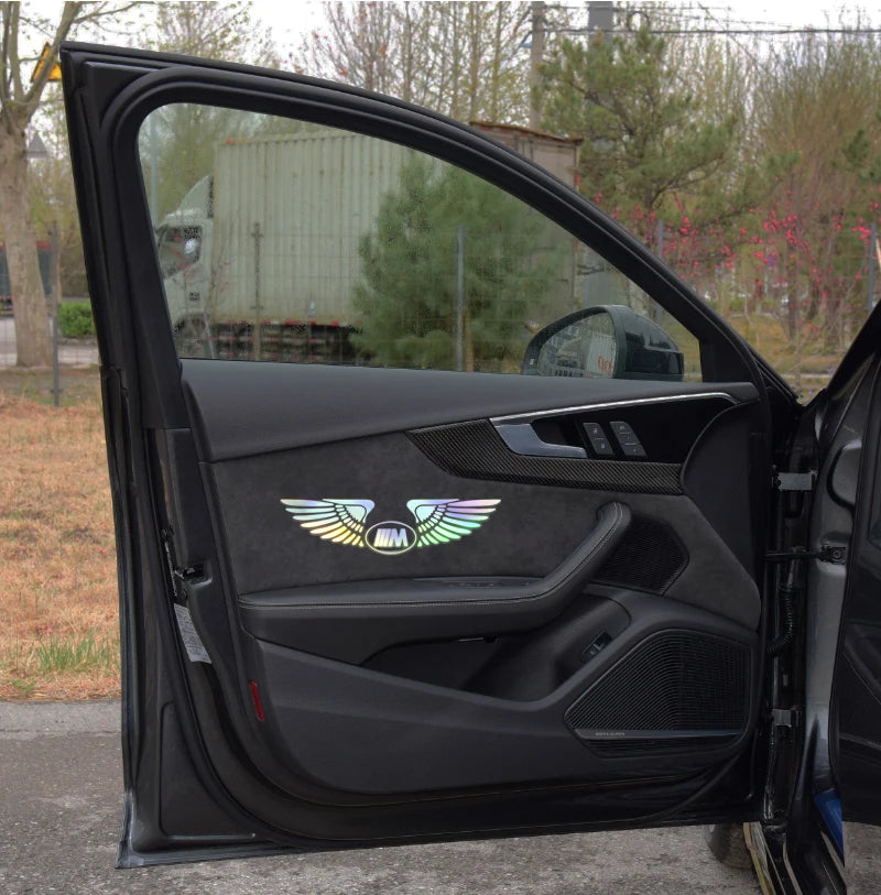 BMW und BMW M Reflektierender Autoaufkleber