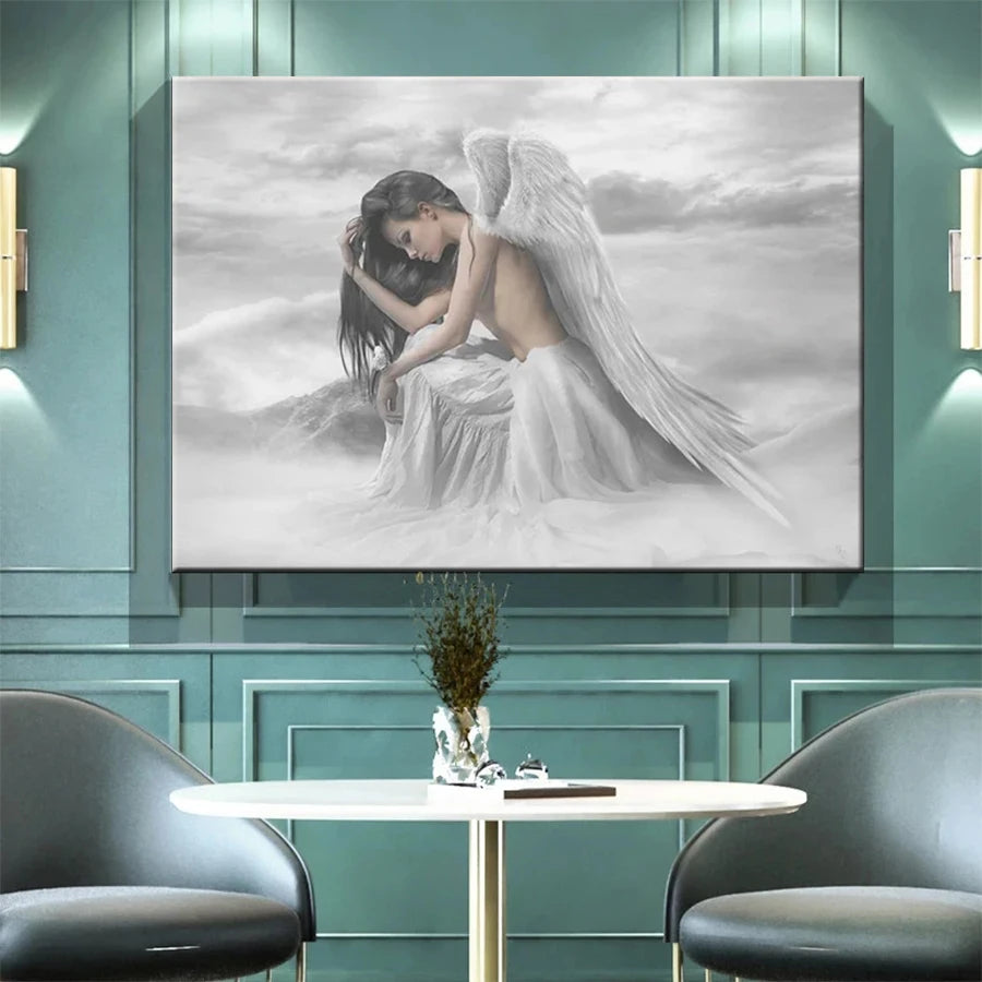 Diamond Painting Schutzengel