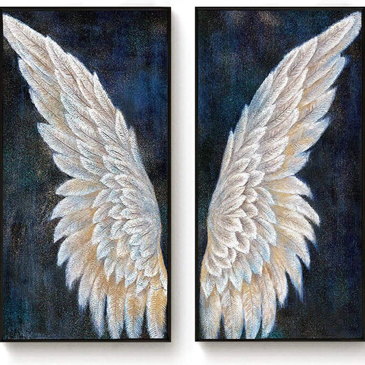 DIY Diamondpainting Engelflügel