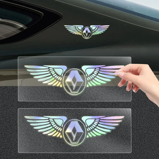 Renault Autoaufkleber reflektierend
