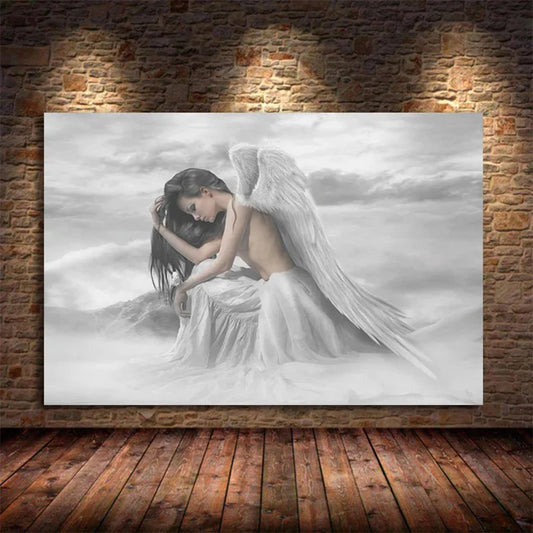 Diamond Painting Schutzengel