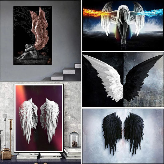 DIY Diamond Painting Engel und Flügel